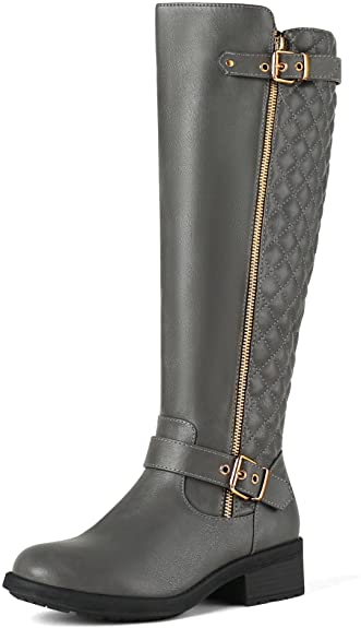 Dream Pairs Women's Wide Calf Winter Knee High Boots