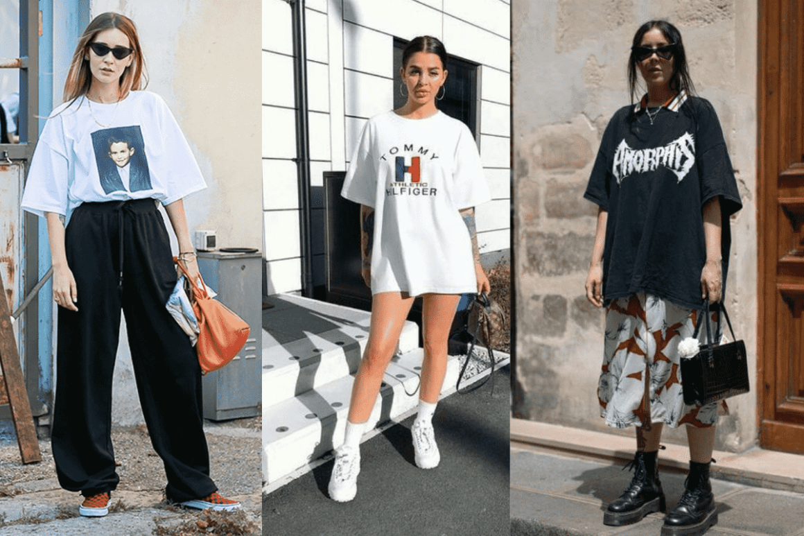 How To Style An OverSized T-Shirts