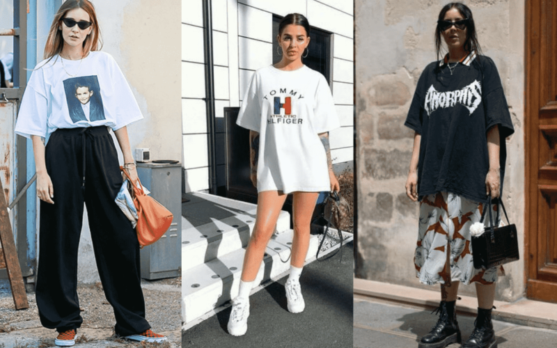 How To Style An OverSized T-Shirts