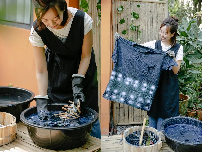 Dyeing Old Clothes