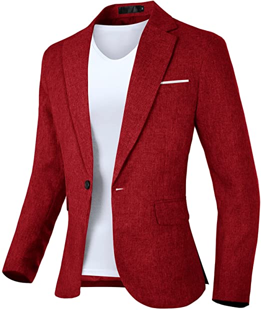 red blazers for men