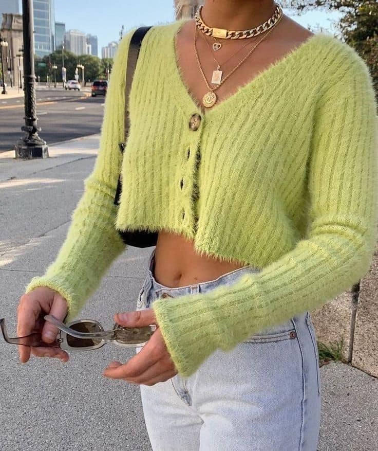 Indie Cropped Sweaters