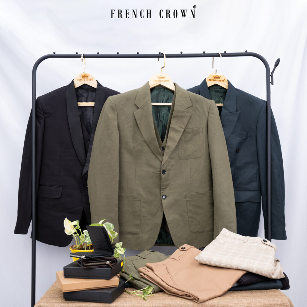 french crown suits