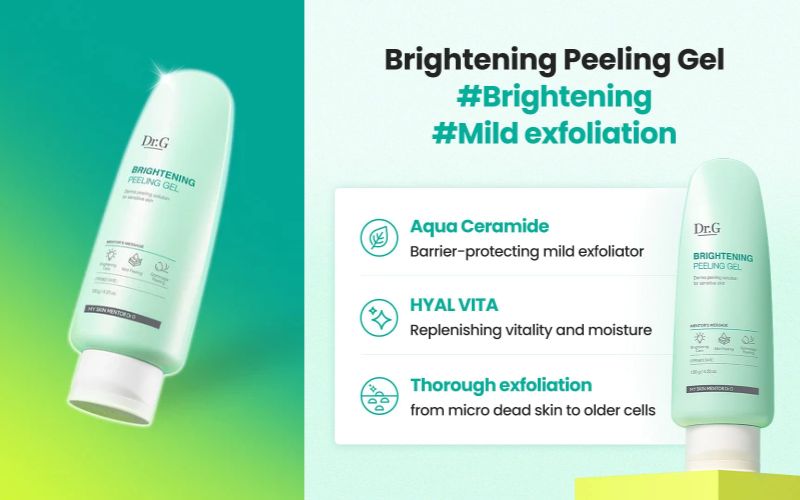 Korean Skincare: Dr. G Brightening Peeling Gel