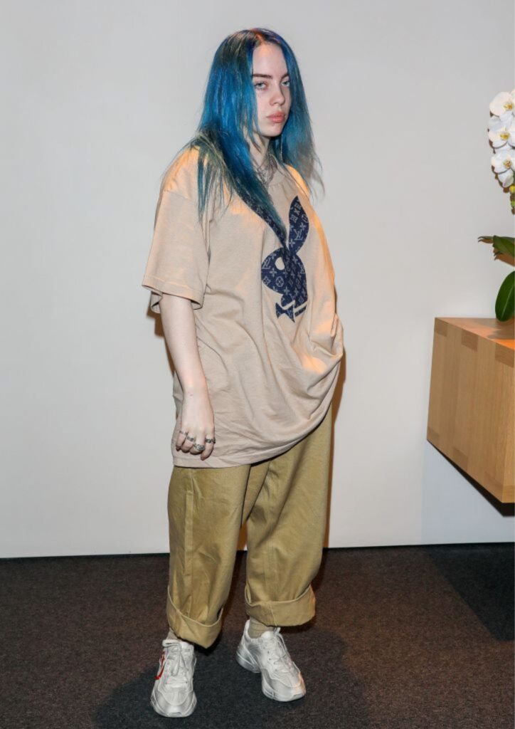 Billie Eilish Playboy LV Mash-up T-shirt