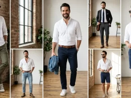 Best white shirt combinations for men outfit ideas