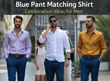 shirt combination with blue pant
