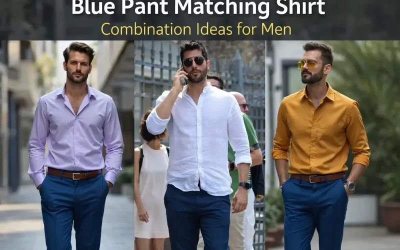 shirt combination with blue pant