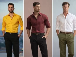 formal pant-shirt combination for men