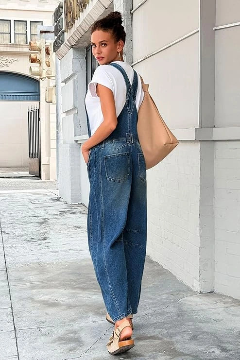 Loose Overalls Jumpsuits